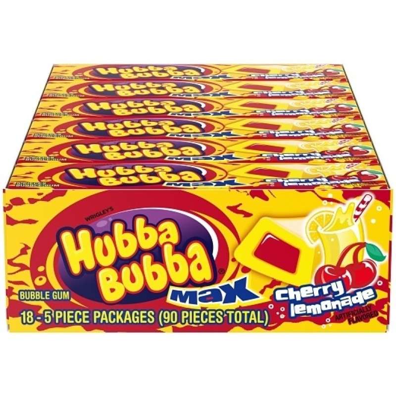 HUBBA BUBBA MAX CHERRY LEMONADE 18-5s