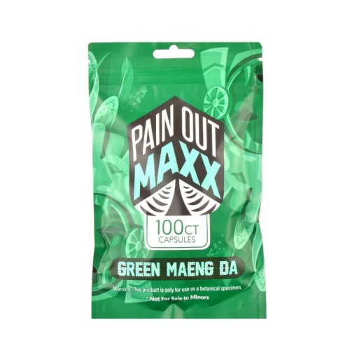 PAIN OUT GREEN MAENG DA CAPSULES PACK