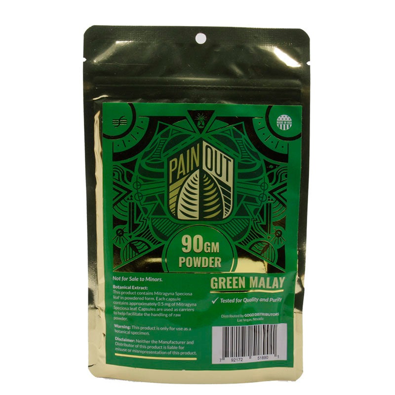 PAIN OUT GREEN MAENGDA POWDER 90 GM