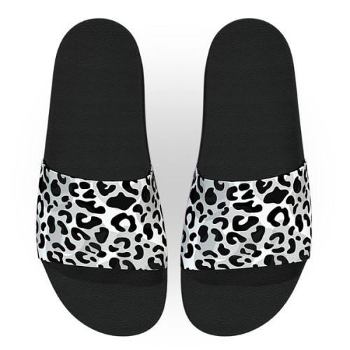 SANDLE FOUR SEASON BLACK/LEOPARD/WHITE/GLITTER