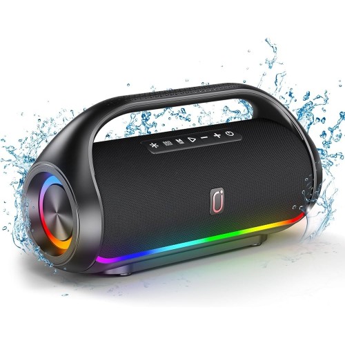 SPEAKER WIRELESS /DISCO LIGHT /TF CARD/AUX/FM RADIO/