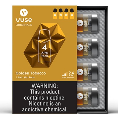 VUSE GOLDEN 2.4% 4PODS